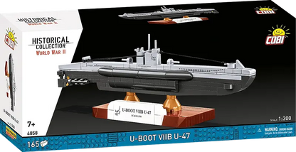 Historical Collection WWII U-Boot VIIB U-47 165kl
