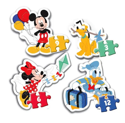 Disney baby moje pierwsze puzzle 4w1