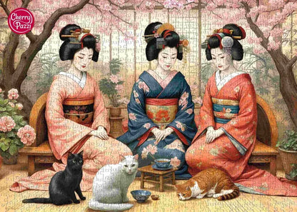 Puzzle 1000 Cherrypazzi Springtime Tea