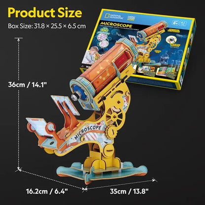 Cubic Fun - Puzzle 3D National Geographic - Mikroskop