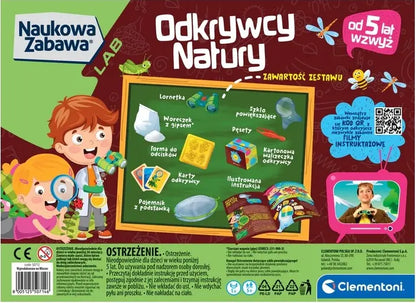 Naukowa zabawa odkrywcy natury