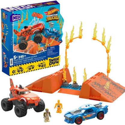 Mega bloks hot wheels tiger shark