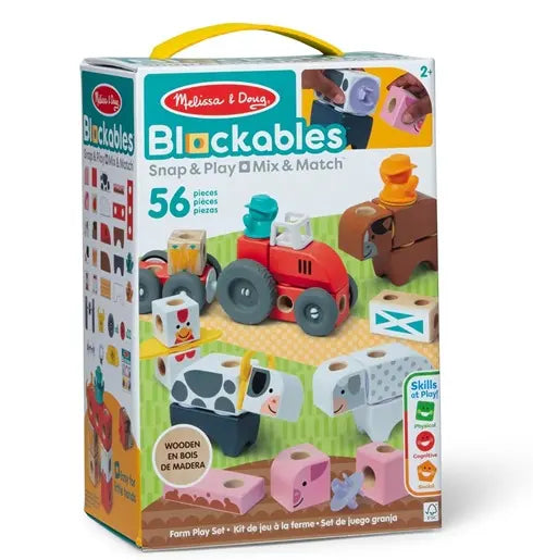Blockables - Na farmie 56 drewnianych elementów