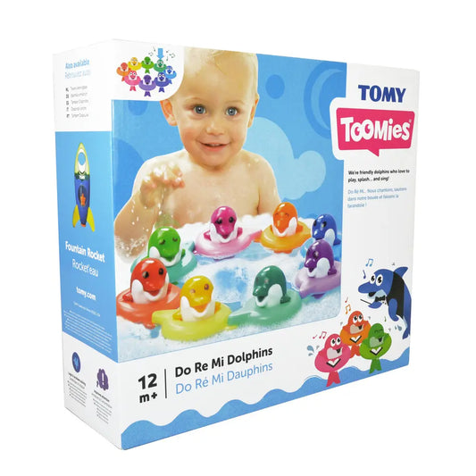 Toomies zabawka do kąpieli muzyczne delfinki