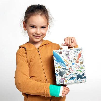 Puzzlove ryby i zwierzęta wodne 200 elementów puzzle rodzinne