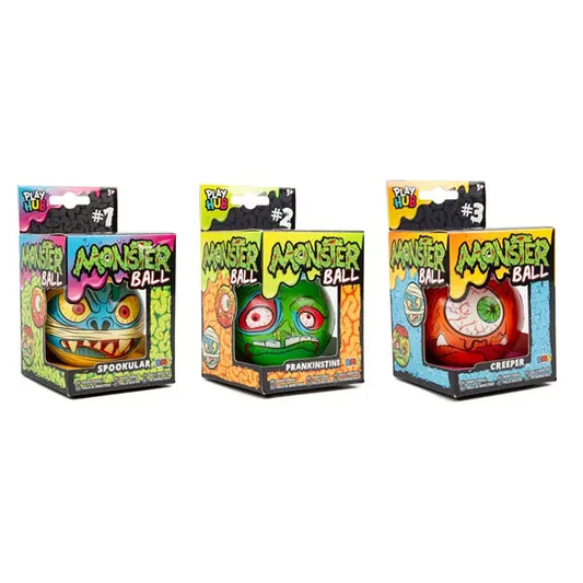 Piłka piankowa Monster - 3 wzory