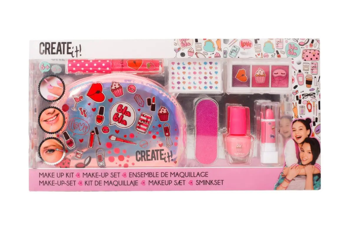 Create it! make-up zestaw z kosmetyczką