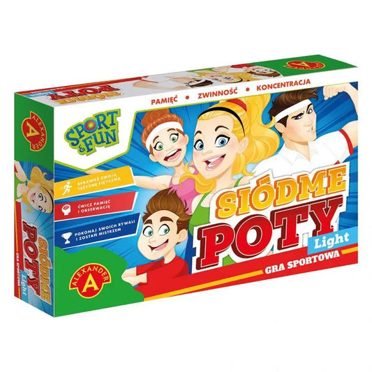 Sport&Fun Siódme poty light - gra planszowa 21424