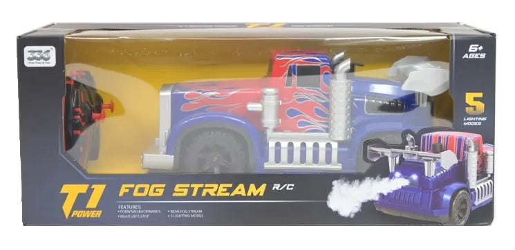 Truck z efektem pary zdalnie sterowany