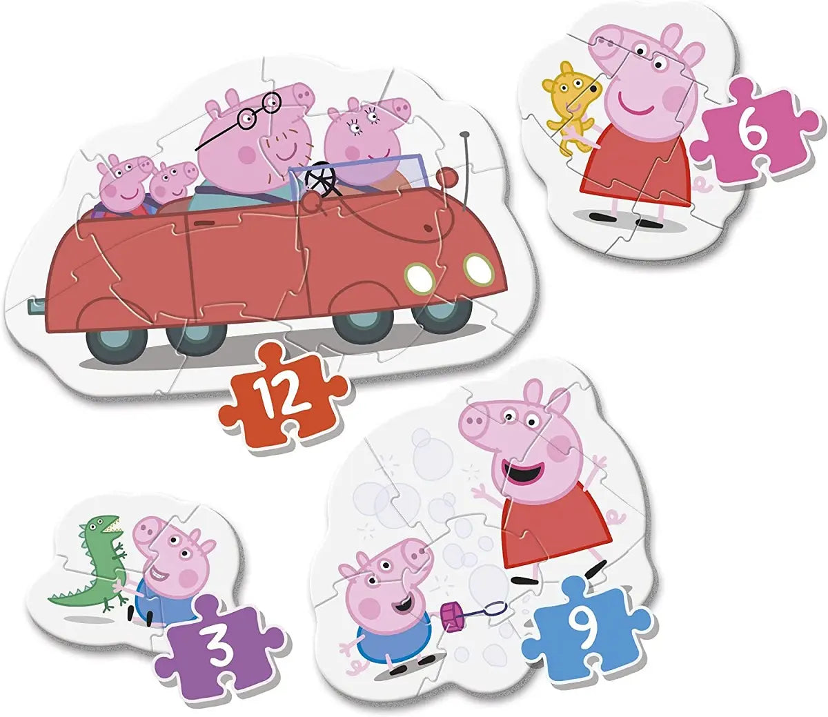 Clementoni puzzle moje pierwsze puzzle peppa pig