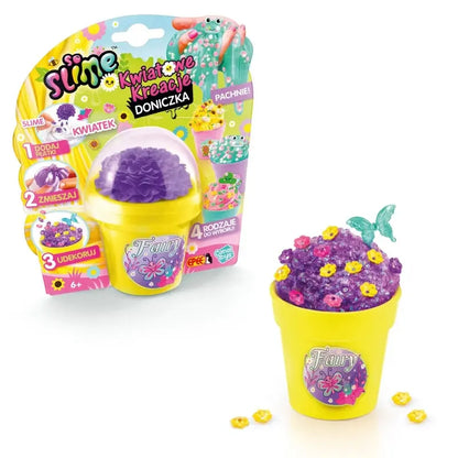 So Slime Kwiatowe Kreacje – żółta doniczka