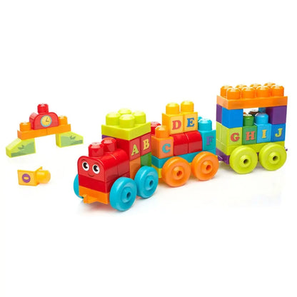 Fisher-Price MEGA BLOKS Edukacyjny pociąg ABC