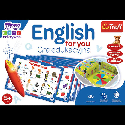 Mały odkrywca gra english for you magiczny ołówek