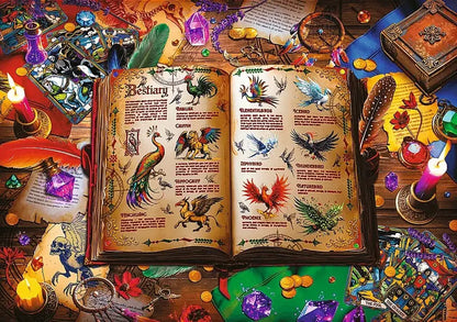 PUZZLE 1000 Atlas fantastycznych ptaków 10980