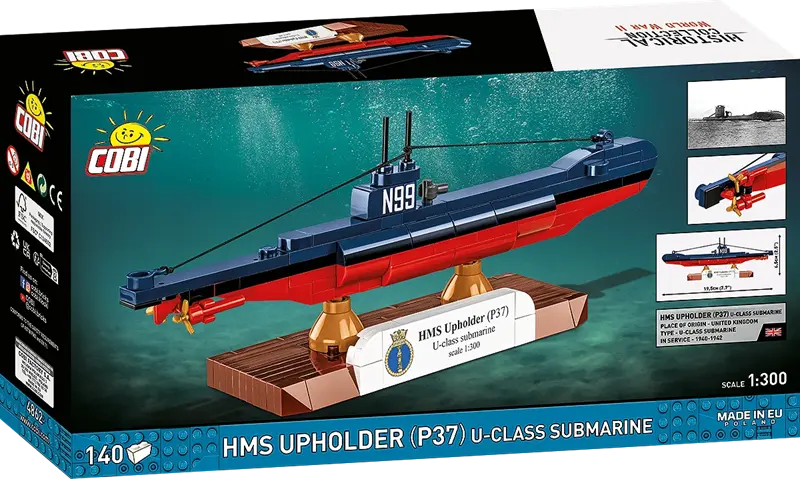 COBI HC WWII HMS Upholder (P37) U-Class 140kl 4862