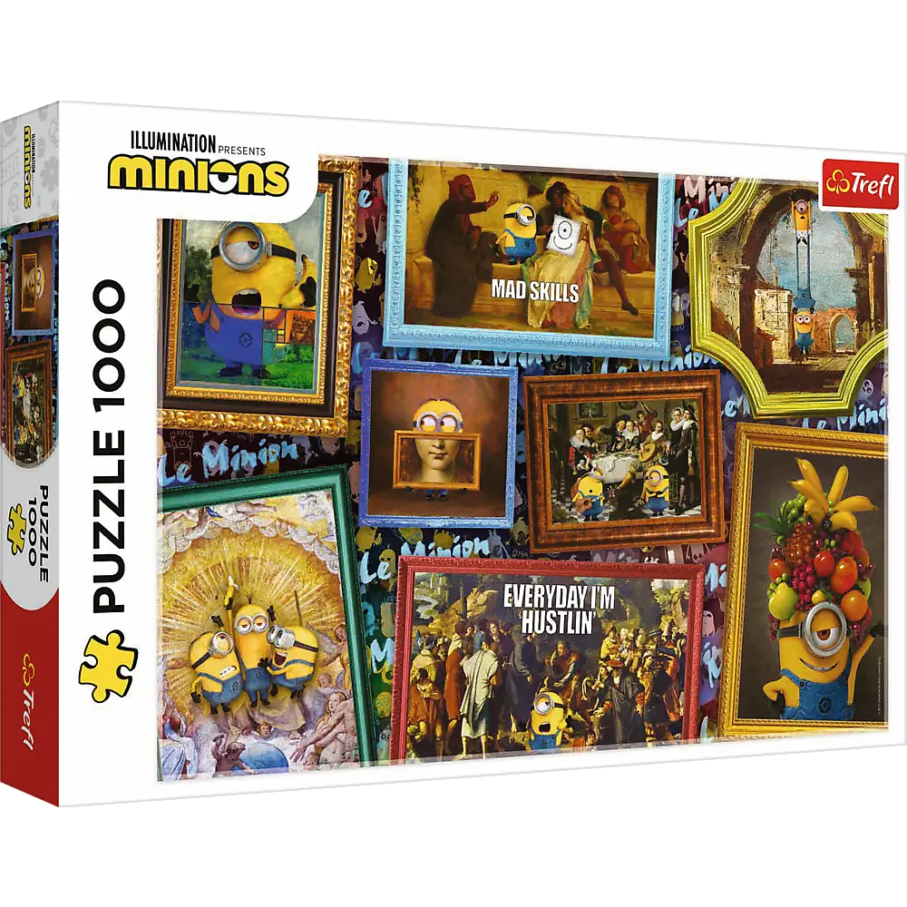 Puzzle 1000 galeria minionków