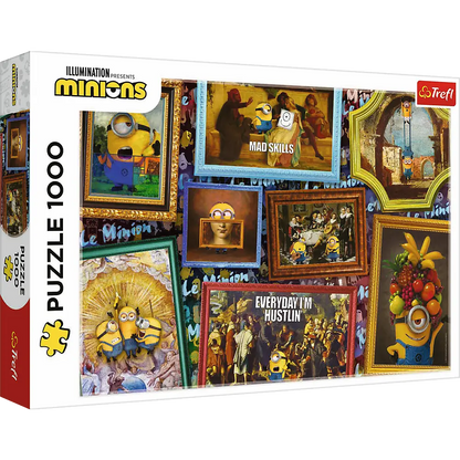 Puzzle 1000 galeria minionków