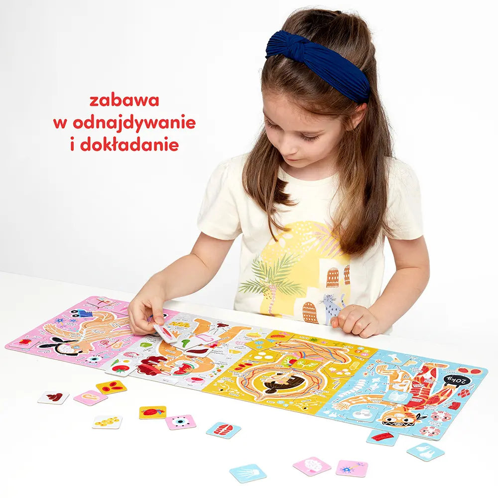 CzuCzu Puzzle Tak działa Moje ciało 5+