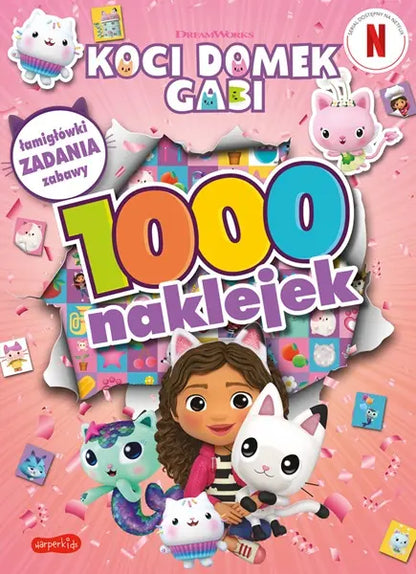 Koci Domek Gabi. 1000 naklejek
