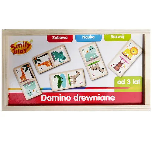 Smily Play Domino drewniane