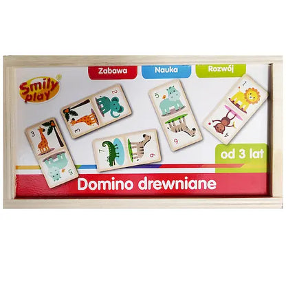 Smily Play Domino drewniane