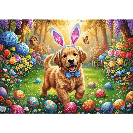 Puzzle Spring Bloom 500 el. Wielkanocny piesek