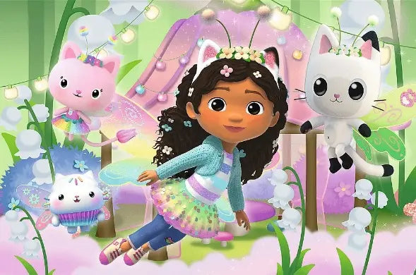 Puzzle Premium Plus Kids Koci Domek Gabi 60 el., Gabi i kocie przygody i kolekcjonerski pl