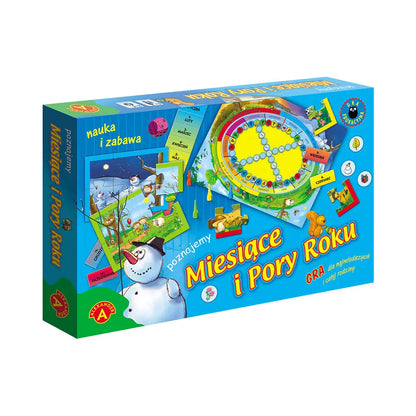 Gra planszowa - Miesiące i pory roku 0197