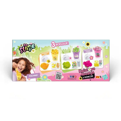 So Slime Kwiatowe Kreacje, 3 doniczki