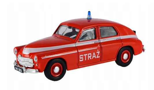 Model PRL Warszawa M20 Straż pożarna B-252