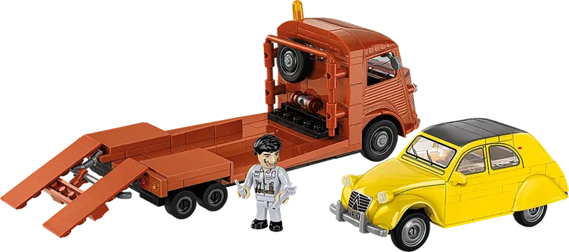 Klocki - Citroen Type H Car Transporter 2CV Type AZ, 278kl
