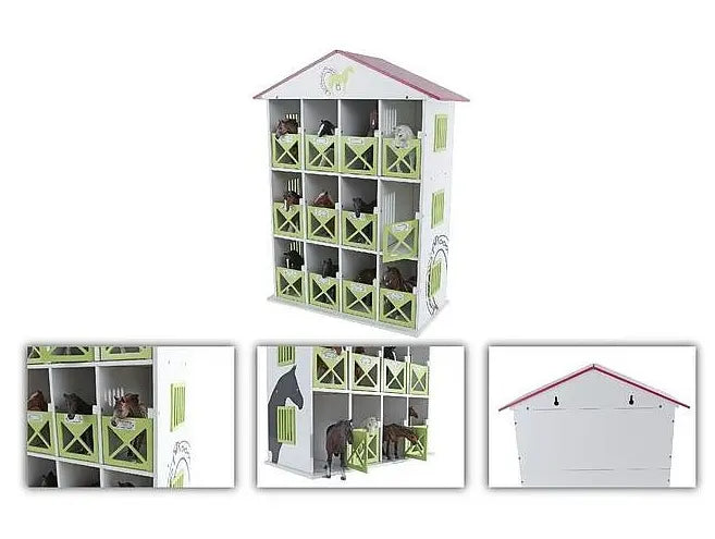 Stajnia 12-boxów 18,5x41x53cm 1:24