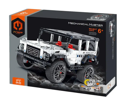 Immaster klocki pojazd off road biały 434 elementy