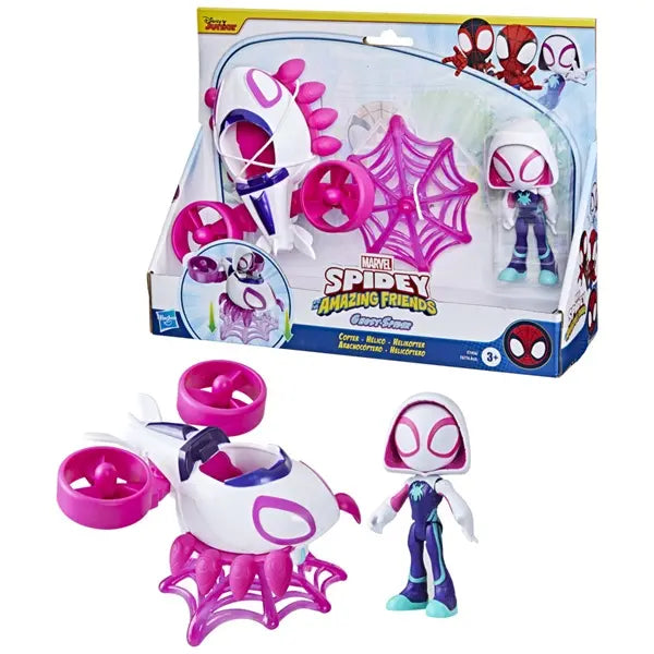 Figurka Ghost Spider + pojazd