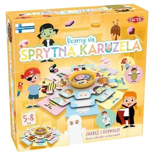Gra uczymy się sprytna karuzela