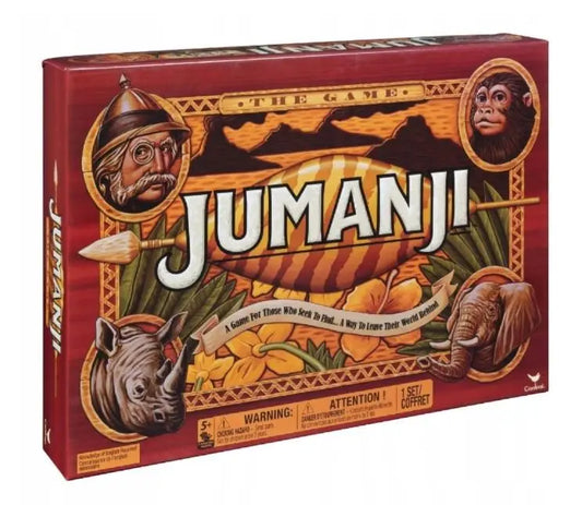 Spin master games gra jumanji wersja drewniana