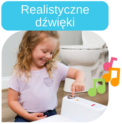 FISHER PRICE nocniczek z dźwiękiem 700470696