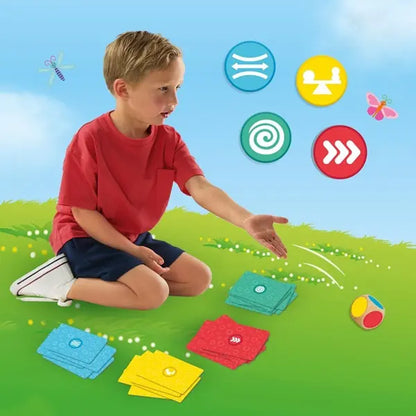 Hula hoop do jogi + karty z ćwiczeniami