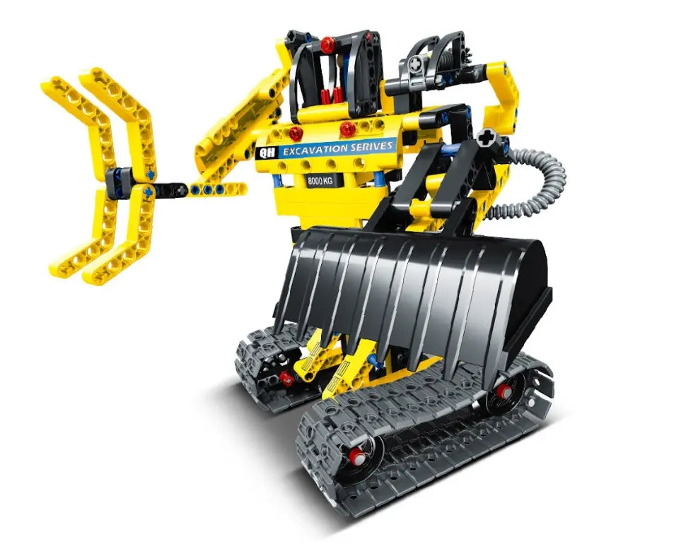 Immaster klocki koparka i robot 2w1 342 elementy