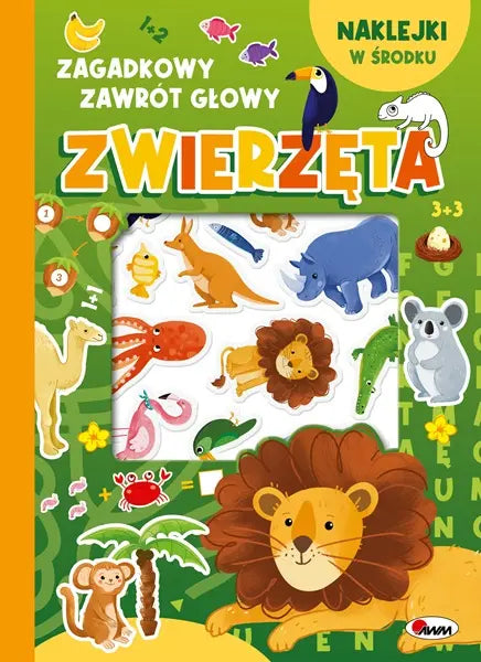 Książeczka - Zagadkowy zawrót głowy, Zwierzęta