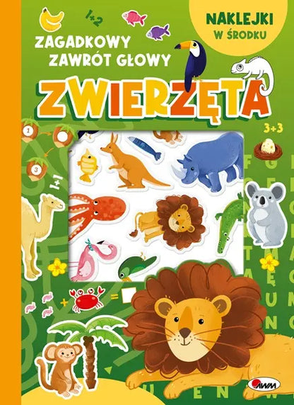 Książeczka - Zagadkowy zawrót głowy, Zwierzęta