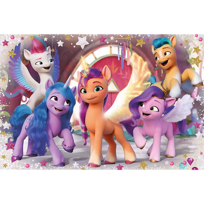 Puzzle Maxi 24 elementy Wesoły dzień kucyków Pony
