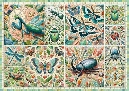 Puzzle 1000 Cherrypazzi Mosaic of the Miniature Wild