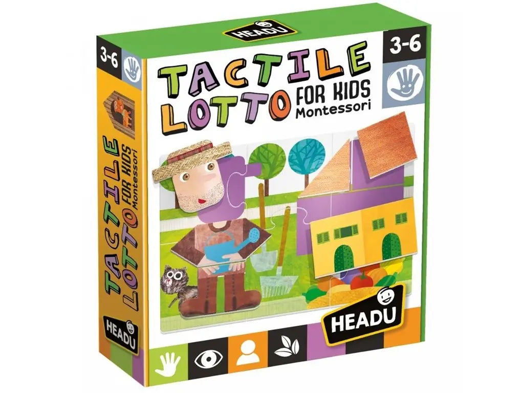 Montessori lotto sensoryczne wiek 3-6