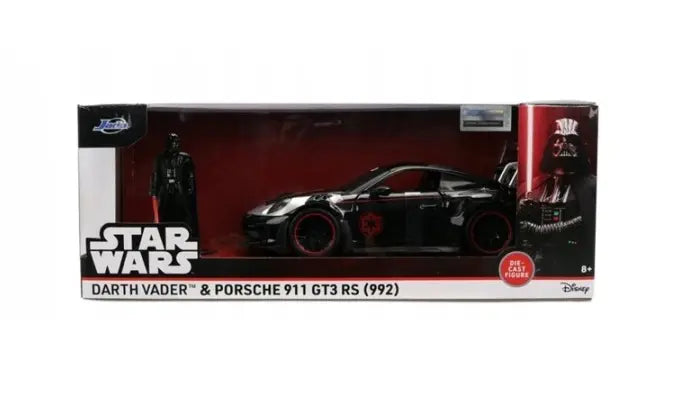 JADA Star Wars Porsche 911 GT3 1:24+fig 9336477314