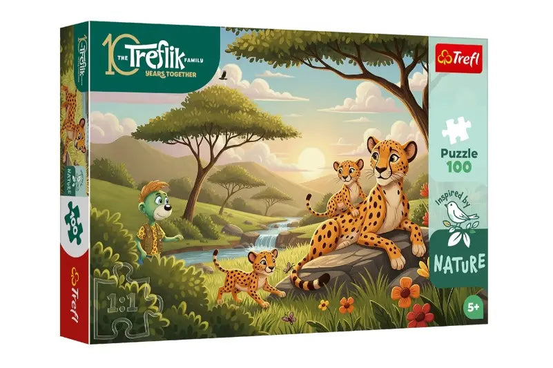 Puzzle Inspired By Nature 100 el. Gepardy