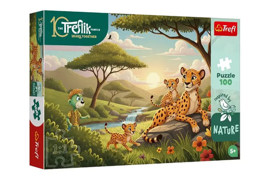 Puzzle Inspired By Nature 100 el. Gepardy