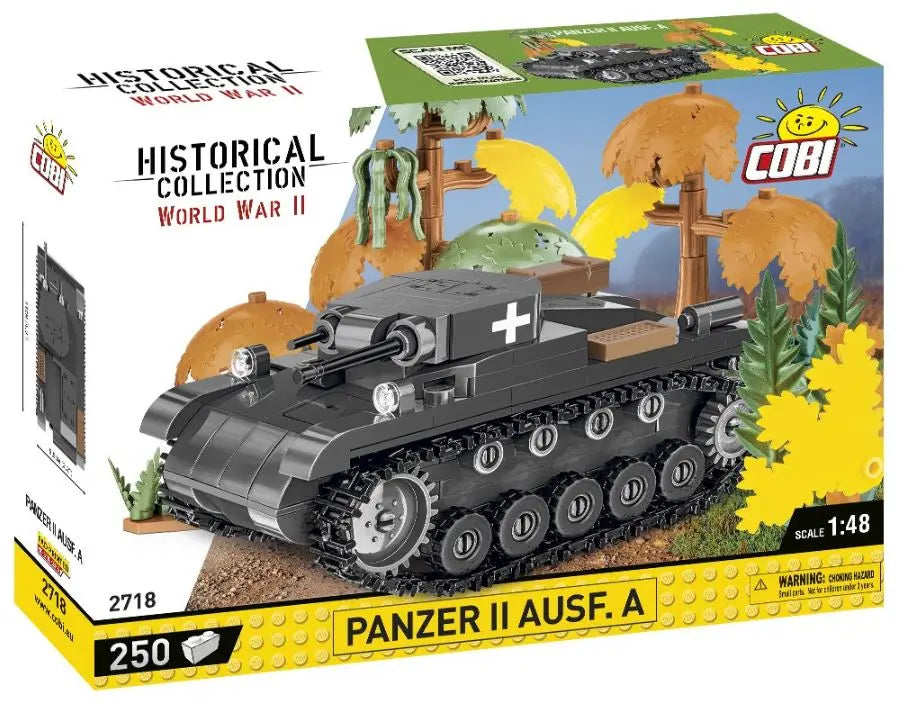 Historical Collection WWII Panzer II Ausf. A 250 elementów 2718
