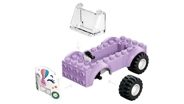 Lego Friends - Jednorożcowa dostawa tortu