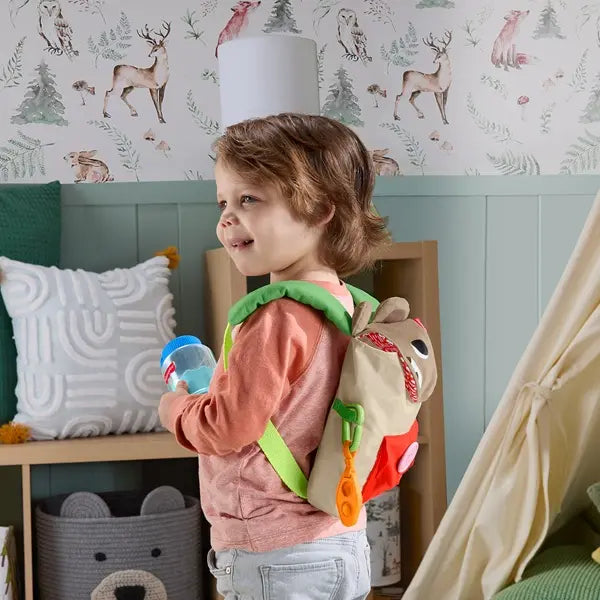 Fisher-Price zabawny plecak-miś